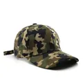 Casquette de baseball ajustable en velours côtelé camouflage vert pour le sport de plein air - Camouflage Sombre Olive (4#)