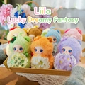 Liila series colorful plush blind box toys with cute big eyes in a wooden tray - Liila Fulu Qimeng (p-235) / Random One