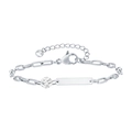 Silver - April (Clear/White)