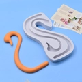 Silikonform im Schwanenhals-Design für Kuchendekoration und DIY-Handwerk mit Kurven - Groß