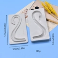 Stampo in silicone a forma di collo di cigno per decorazione torte alto 12,3 cm - Forma Collo di Cigno (1)