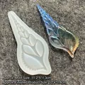 Nautical horn silicone mold for ocean fondant cake or resin art DIY 11x5cm - Style 3—Conch Style (15-817) / Clear