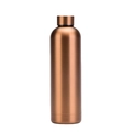 750ml double-layer 304 stainless steel sports water bottle with matte bronze finish - 750ml / Bronze (Style J)