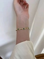 Jye24 Bracelet Gold Square Lvzuan