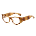 Stylish cat-eye sunglasses with tortoiseshell frames for outdoor fashion street wear - Tortoise Frame