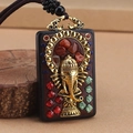 Ganesha Colorful Nepal Single Pendant