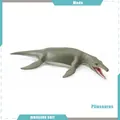 Modellino di dinosauro Pliosauro in grigio-verde dalla collezione di set di dinosauri - Pliosaurus (BL-5242)