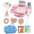 Pink cartoon rabbit supermarket cash register toy set with toy food and credit card - Pink Cash Register Bag (Basic)