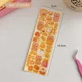Schattige Koreaanse laserstickers met beer en dessert thema en glitterafwerking - 3# Dessert Brood Serie