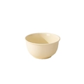 Minimalistische beige Keramik-Reisschüssel mit glatter Glasur und klassischem Runddesign - 4,75 Zoll Xinpei Schale - Trüffelweiß