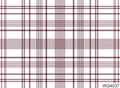 Water transfer nail sticker with WG4037 red-brown fine plaid pattern design - WG4037