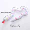 Plush snake cat toy with colorful polka dots and catnip, length 52cm weight 32g - Rainbow Spotted Snake