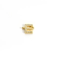 Adjustable gold bracelet featuring a sparkling zircon-encrusted letter E pendant charm - Letter E(6184295114147)