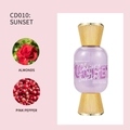 Sunset Fragrance Mist CD010 with almond and pink pepper notes in a lavender bottle - CD010 SUNSET/200ml