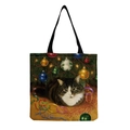 Gattino sotto l'albero di Natale (hm2878)