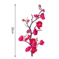 Artificial red plum blossom branch for cake decoration measuring 28cm in length - Birthday Rose Red Plum Blossom 10pcs