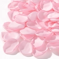Delicate pink silk rose petals with curled edges for wedding and party decorations - Light Pink (13)