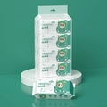 Mini antibacterial wet wipes 8-pack featuring deer design and 99.9 percent sterile rate - 64 Sheets Super Mini (8 Packs of 8)
