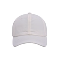 Detalle de la malla transpirable blanca y las costuras de la gorra de béisbol de verano - 50-54cm / Blanco