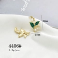 Detail of Lily of the Valley flower charms with dimensions 22x15mm and 1.3g weight - 4406# Lily of the Valley Branch