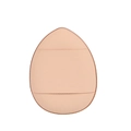Mini teardrop finger powder puff in nude skin tone for precise makeup application - Brown (Bulk)