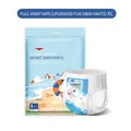 Waterproof baby swimming diaper in XL size, single pack with blue wave pattern - XL:10-14kg