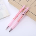 Pink sweet peach retractable gel pen with 0.5mm tip for smooth writing office use - Peach