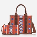 Tote + Pouch Set Red