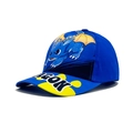 Casquette enfant bleue avec motif dragon et visière jaune contrastée stylée - Dragon de Feu Bleu