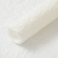 White handmade stone texture wrapping paper with elegant natural wrinkled pattern - 53x53cm (5 Sheets/Pack) / Moonlight White