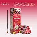 Mahendra Gardenia incense sticks box set with floral pattern packaging from India - Gardenia