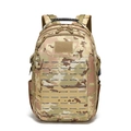 Tactical outdoor backpack in CP multicam pattern with laser-cut MOLLE system - CP Camouflage