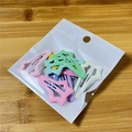 Star shaped candy colored hair clips set in assorted cream colors for kids - Long Tail Star (7) / 10 Pieces Pack / Multicolor