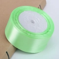 Fluorescent green satin ribbon roll 4cm for DIY crafts and gift wrapping - Apple Green (171#)