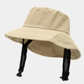 Outdoor kaki zonnehoed van ripstop-stof met een verstelbare kinriem - Eén maat / Beige