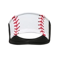 Softball Blanc avec dos noir