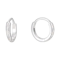 Eleganti orecchini a cerchio a stella in argento S925 con zirconi brillanti da donna - Argento 925 / Argento