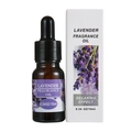 Lavender fragrance oil 10ml amber bottle with dropper and relax effect white box - RH-25 Lavender / 10ml