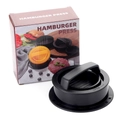 Pressa per hamburger nera in plastica con accessori gialli e confezione originale - PP / PP Nero (In scatola)
