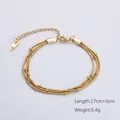 Multi-Layer Snake Chain with Beads (SL41096)