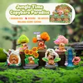 Figuras de resina de la serie Capybara Jungle Time en un ambiente de bosque - Tiempo en la Jungla (-316) / 1pc Aleatorio