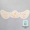 Tatuaggi viso lentiggini cuore dorato K92004 con salviette per la rimozione - Stile Cuore (K92004) / Argento