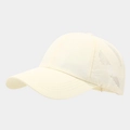 Detail of off-white breathable baseball cap showing laser-cut ventilation holes - Adjustable / Beige