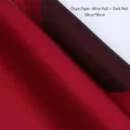 Waterproof burgundy and dark red dual-color florist wrapping paper 58x58cm 20 sheets - Wine Red + Dark Red