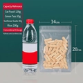 Frosted self-sealing food storage bag 14x20cm with 160 micron thickness for snacks - Frosted Style / 14x20cm