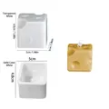 Cheese shape silicone mold for bubble candles and mousse cake with size dimensions - Square Cheese