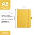 A6 Pocket Notebook Yellow