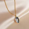 Etnische stijl zwarte kralenketting met meerdere lagen en goudkleurige sterhanger - Achtpuntige Ster Hanger Stijl(YADUN1920-C)