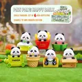 Cute panda blind box figurine sitting on a sofa from the Panda Daily Life series - 0230 Panda Fun Daily 6pcs / Full Set