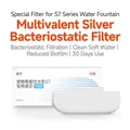 6-pack replacement filters for S7 pet water fountain featuring silver ion antibacterial tech - Antibacterial Filter 6-Pack / 6 Pcs/Box